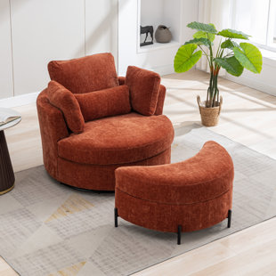 Moser bay dmitri store swivel barrel chair